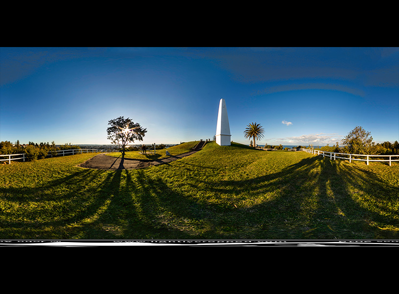 Panorama. The Obelisk, The Hill, Newcastle NSW. 2019.